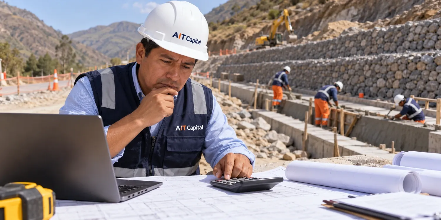 Cuánto capital de trabajo necesita tu obra pública: cálculo práctico en cinco pasos
