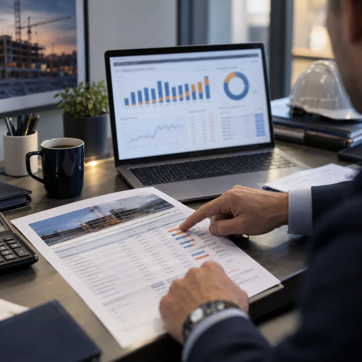 Lectura financiera de la obra