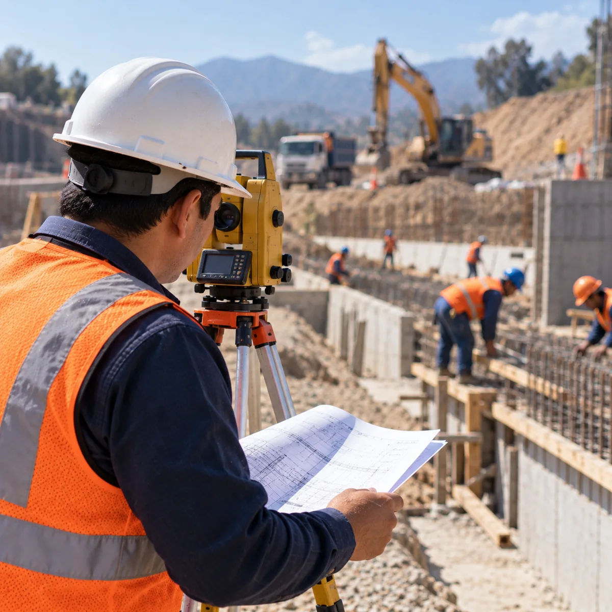 Ingeniero de AIT certificando el avance en campo