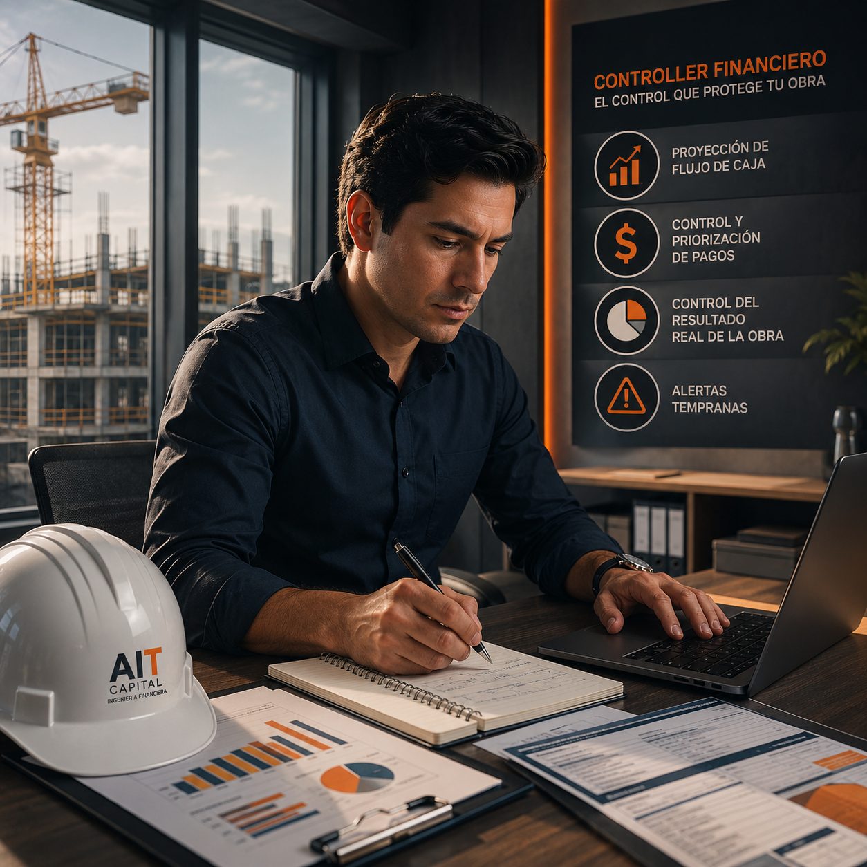 Controller financiero de obra: el puesto que le falta a tu constructora